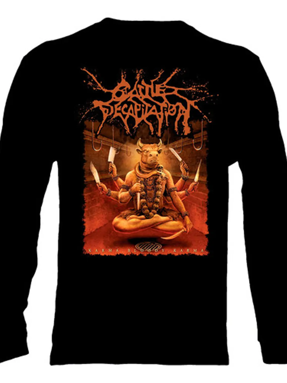 Polera Manga Larga Cattle Decapitation - Ver 13 - Karma Bloo 1