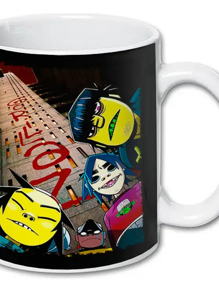 Tazon Taza Sublimada - Gorillaz - Ver 18 2