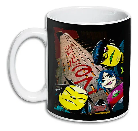 Tazon Taza Sublimada - Gorillaz - Ver 18