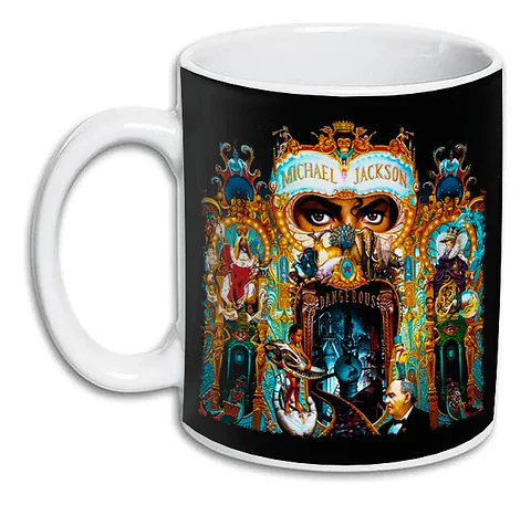 Tazon Taza Sublimada - Michael Jackson - Ver 06