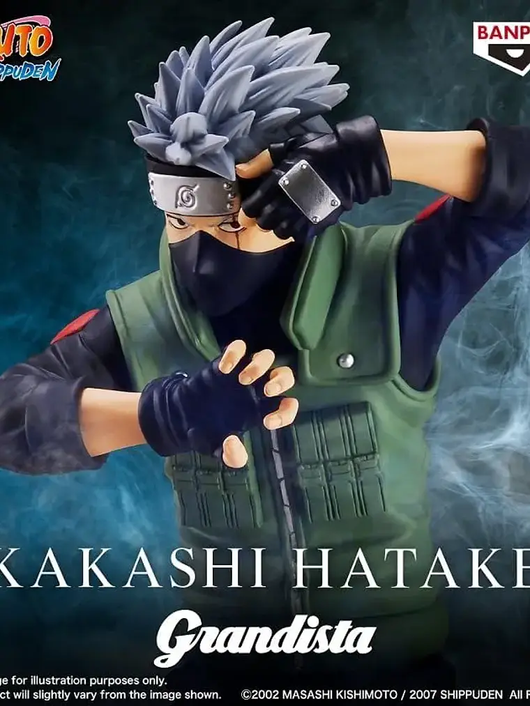 Figura de acción Hatake Kakashi Grandista Naruto Shippuden 2