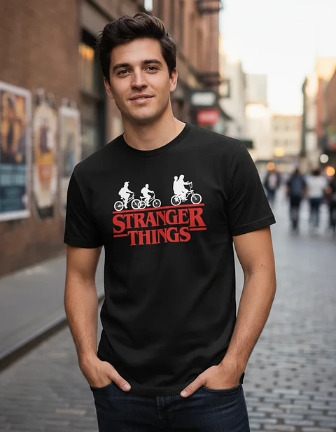 Polera Stranger Things - Ver 01 - Vale Gamess