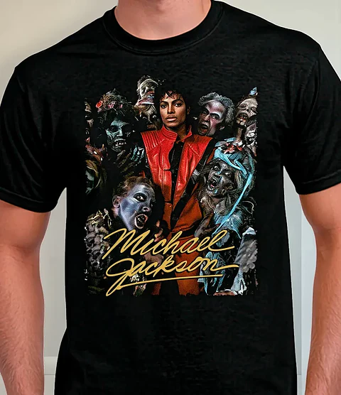 Polera Michael Jackson - Ver 08 - Thriller