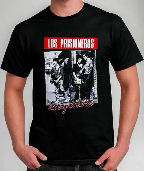 Polera Los Prisioneros - Ver 05 - La Voz De Los 80