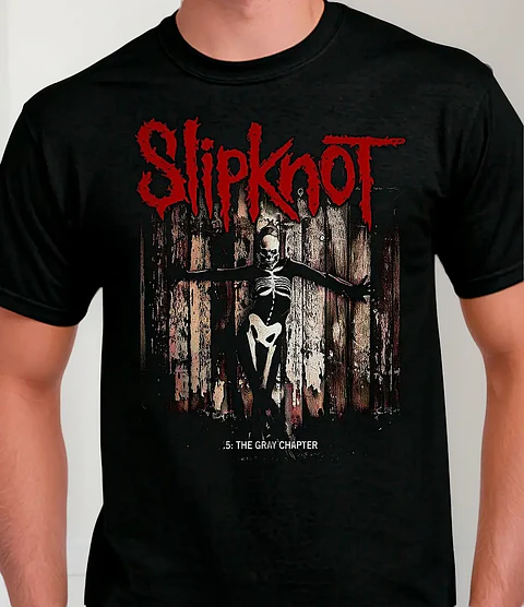 Polera Slipknot Album The Gray Chapter