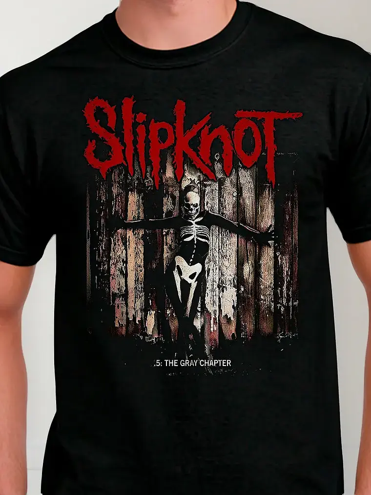 Polera Slipknot Album The Gray Chapter 1