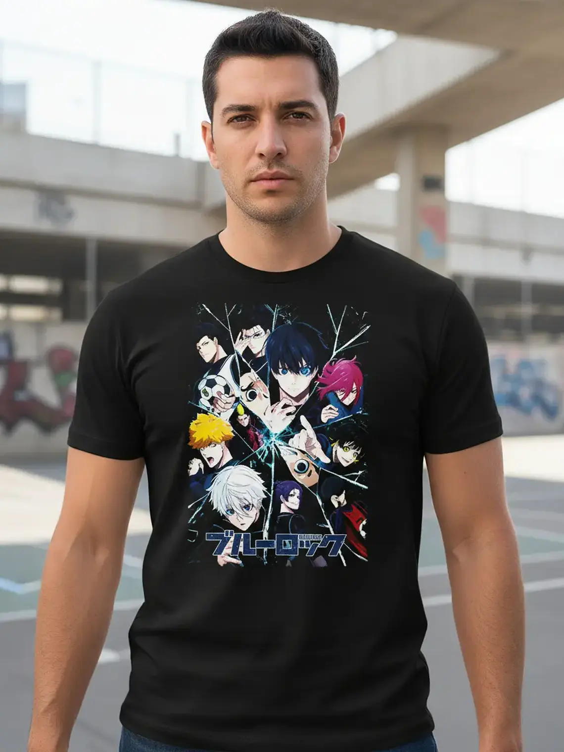 Polera Blue Lock - Ver 01 - Vale Gamess 1
