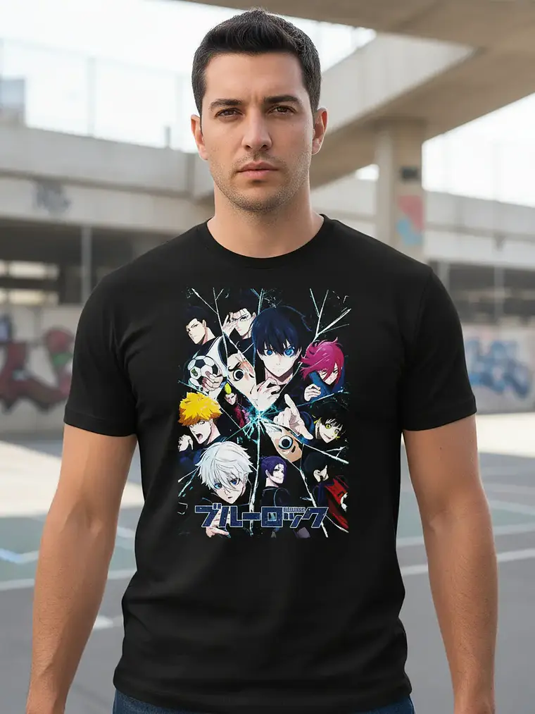 Polera Blue Lock - Ver 01 - Vale Gamess 1