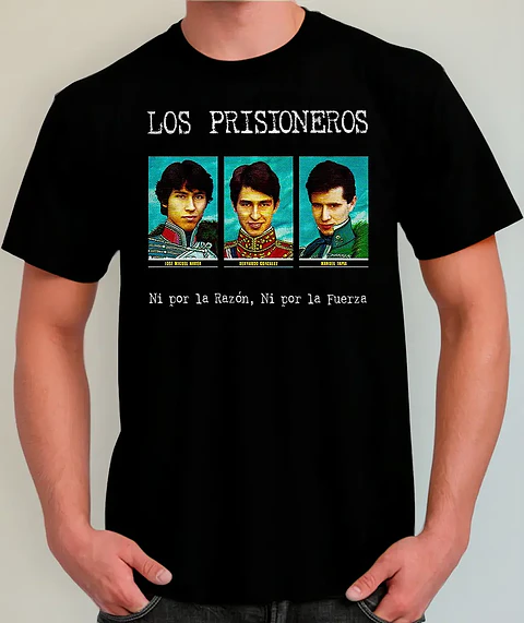 Polera Los Prisioneros - Ver 01 - Ni Por La Razon Ni Por La Fuerza