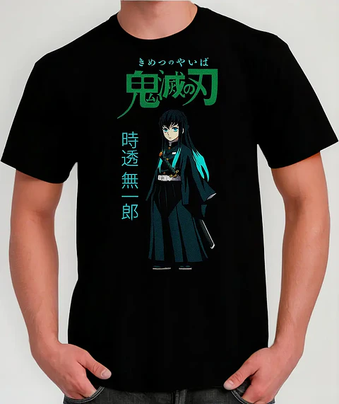 Polera Kimetsu No Yaiba: Demon Slayer - Pilares - Tokito