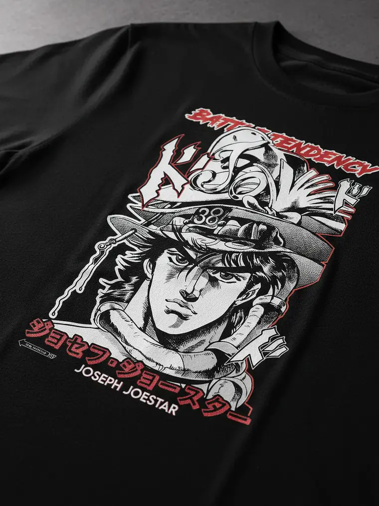 Polera Joseph Joestar Jojo's Bizarre Adventure 2