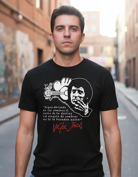 Polera Victor Jara - Ver 02 - Vale Gamess