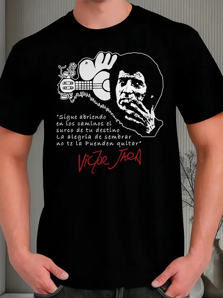 Polera Victor Jara - Ver 02 - Vale Gamess 2