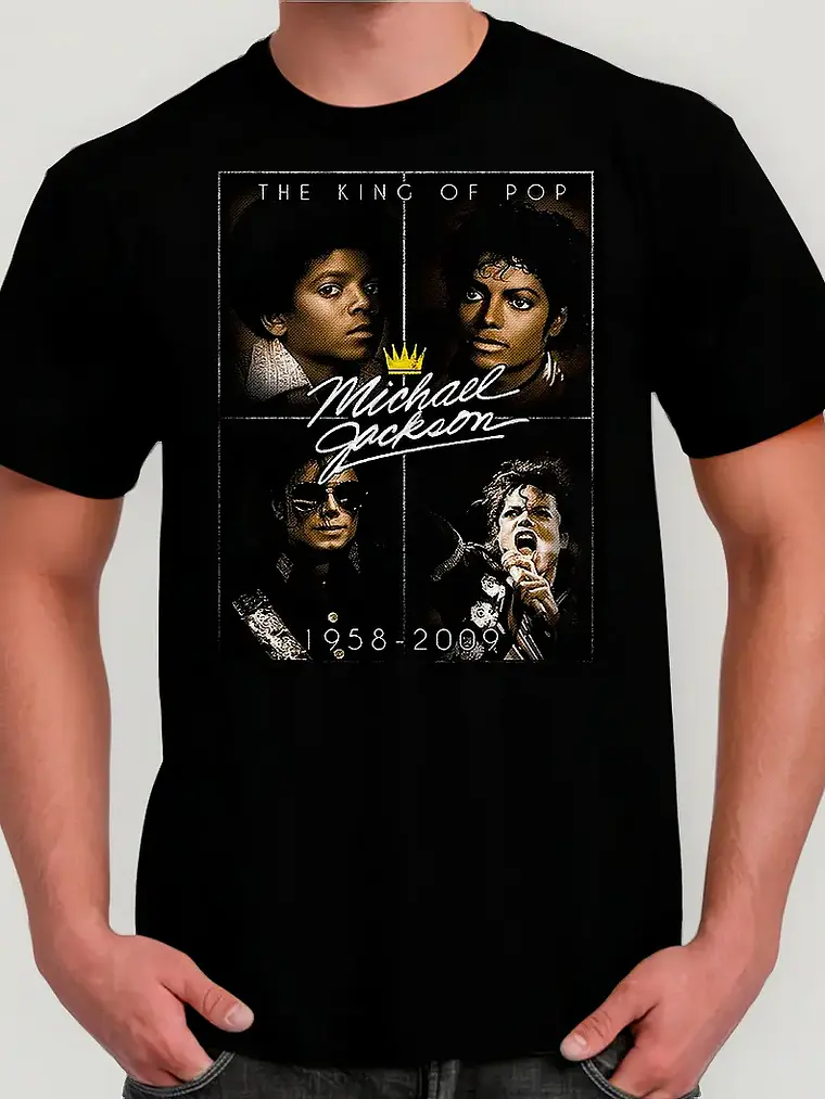 Polera Michael Jackson - Ver 01 - Vale Gamess 1