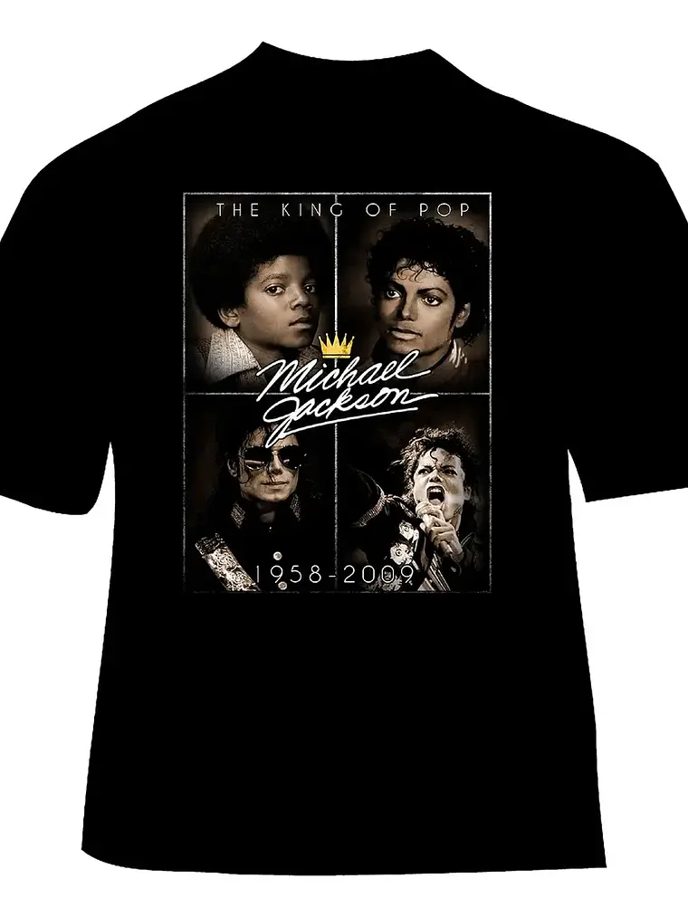 Polera Michael Jackson - Ver 01 - Vale Gamess 2