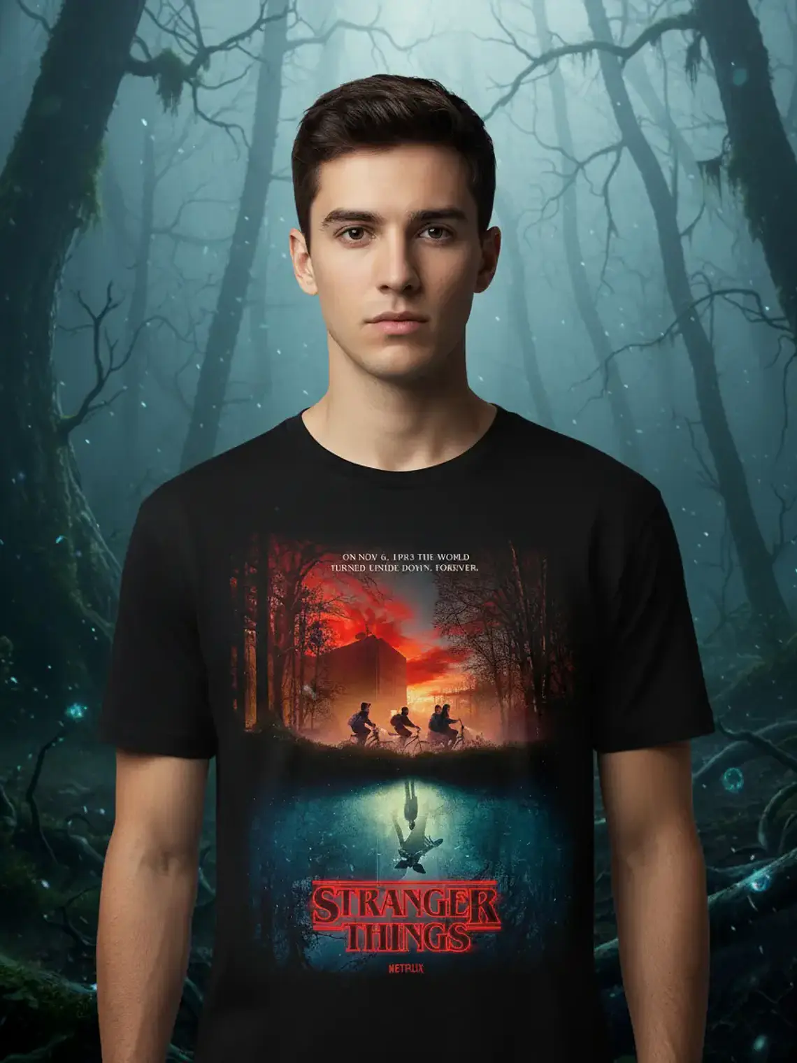 Polera Stranger Things - Ver 09 - Vale Gamess 1