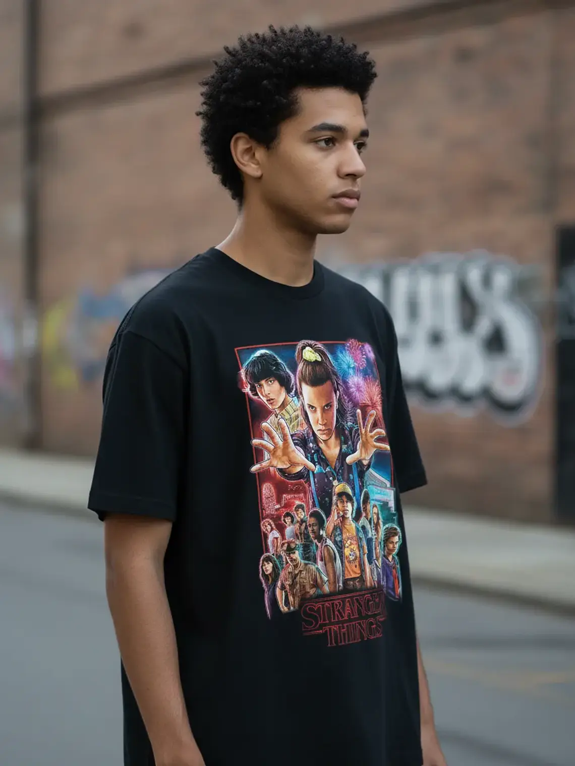 Polera Stranger Things - Ver 05 - Vale Gamess 1