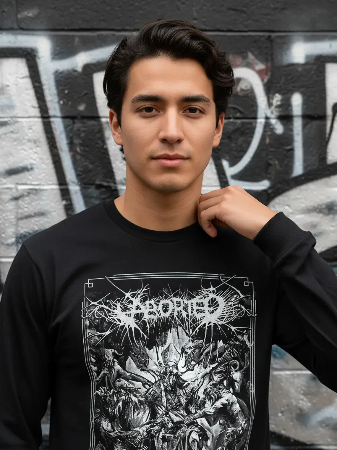 Polera Manga Larga Aborted - Ver 03 - La Grande Mascarade 1