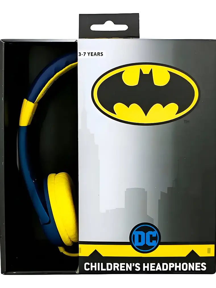 Audifonos Otl Childrens Headphones Con Cable - Batman Color Azul 1