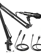 Set Micrófono Maono Au-hd300s Usb/xlr Cardioid Dynamic Color Negro - Miniatura 1