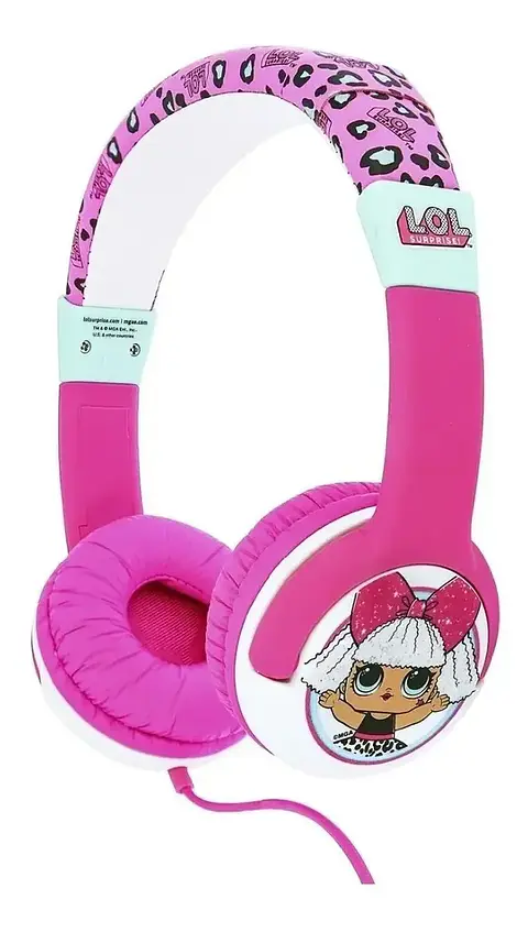 Audífonos OTL LOL Surprise para Niñas, Color Rosa