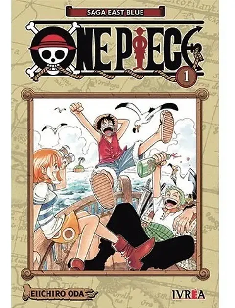 Manga One Piece Tomo #01 Ivrea Argentina - Eiichiro Oda
