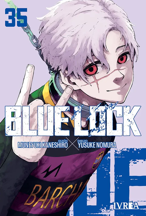 Blue Lock, De Muneyuki Kaneshiro, Vol. 35. Editorial Ivrea Argentina (2025)