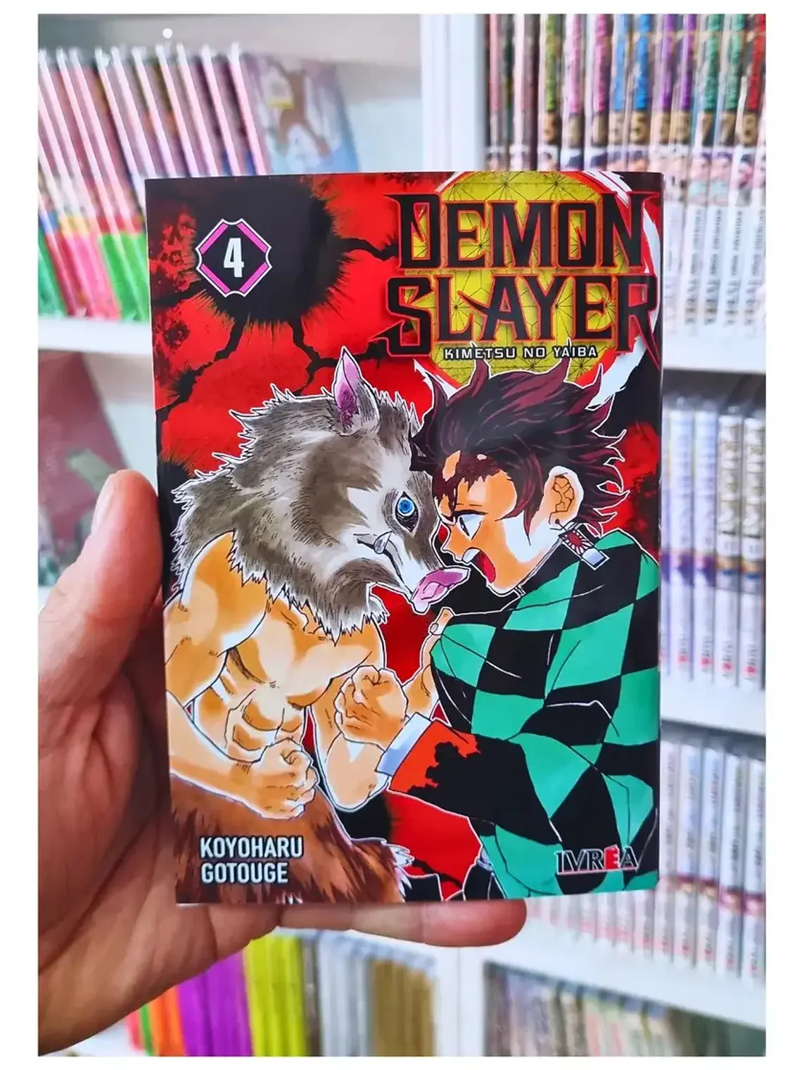 Manga, Demon Slayer: Kimetsu No Yaiba Vol. 4 / Ivrea 2