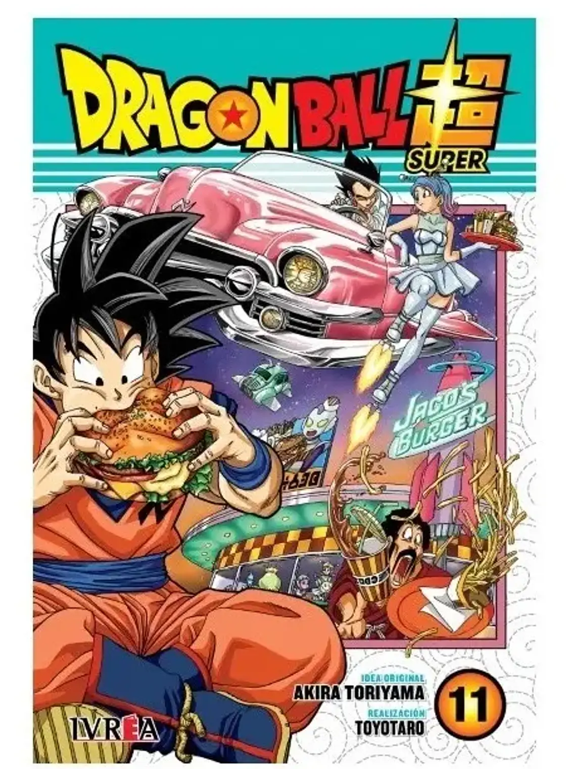 Manga Dragon Ball Super - Tomo 11 - Ivrea Argentina 1