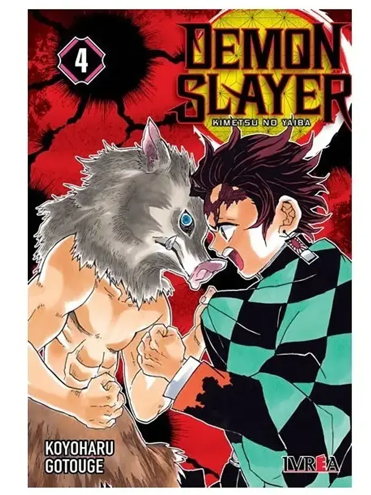 Manga, Demon Slayer: Kimetsu No Yaiba Vol. 4 / Ivrea 1