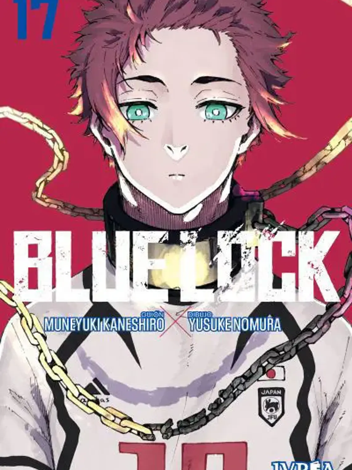 Blue Lock 17, De Muneyuki Kaneshiro - Yusuke Nomura. Editorial Ivrea, Tapa Blanda En Español 1
