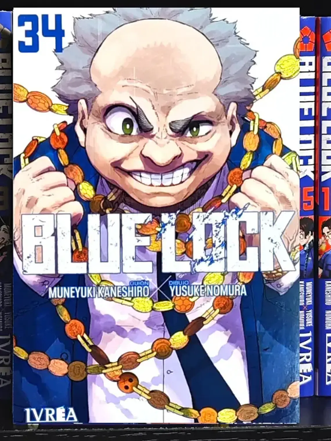 Blue Lock, De Muneyuki Kaneshiro, Vol. 34. Editorial Ivrea Argentina (2025) 2