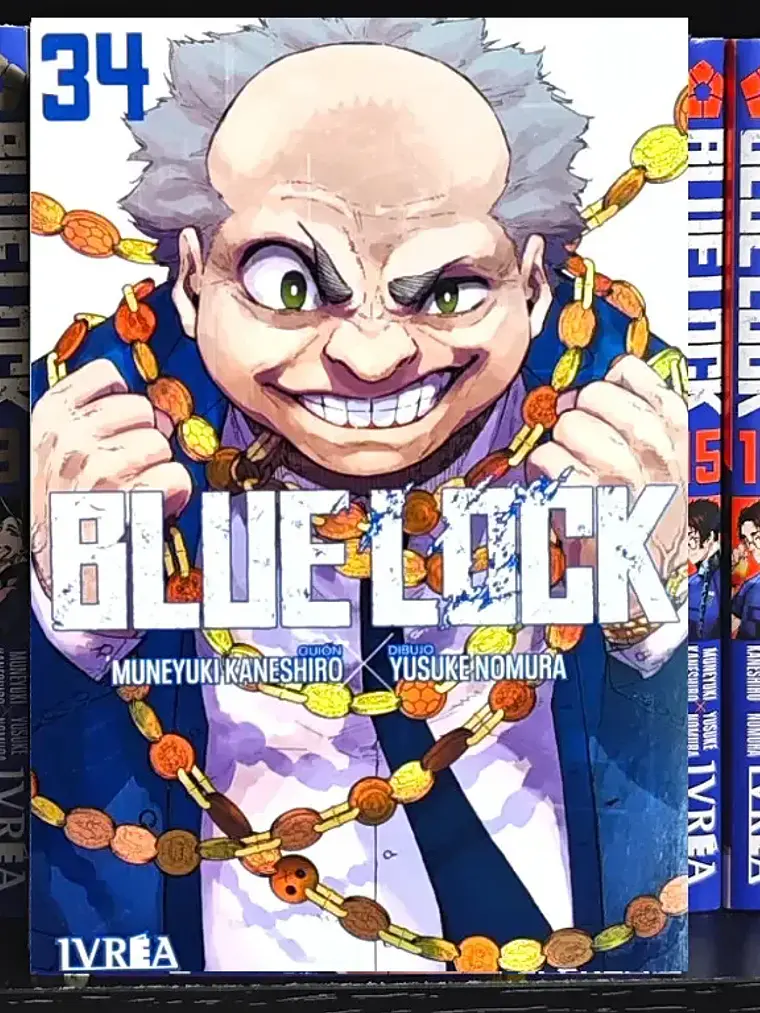Blue Lock, De Muneyuki Kaneshiro, Vol. 34. Editorial Ivrea Argentina (2025) 2