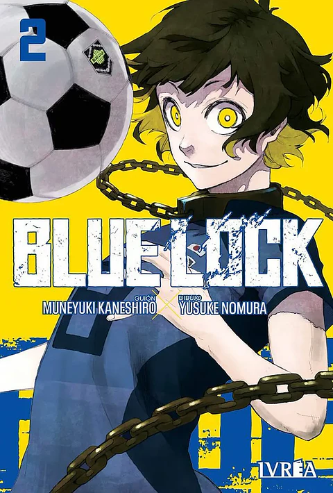 BLUE LOCK, de KANESHIRO & NOMURA 02 Ivrea Manga, 2022