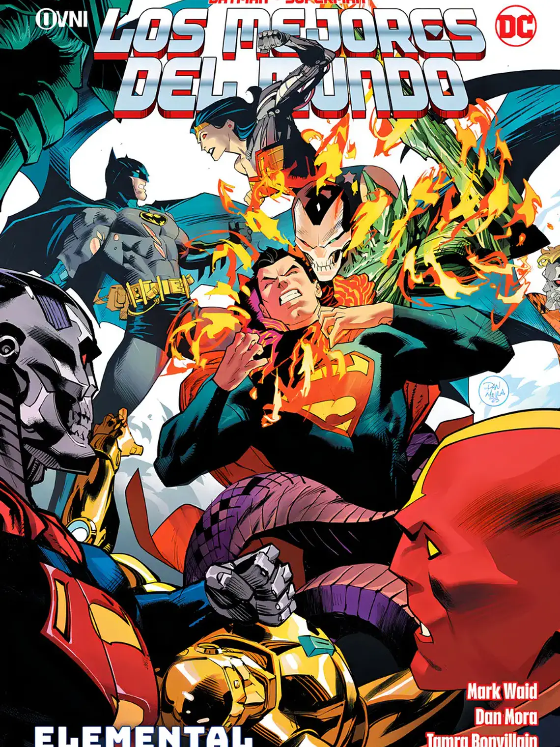 Batman/superman: Los Mejores Del Mundo Vol. 3. De Mark Waid, Editorial Ovni Press, Tapa Blanda, Edición 2024 En Español 1