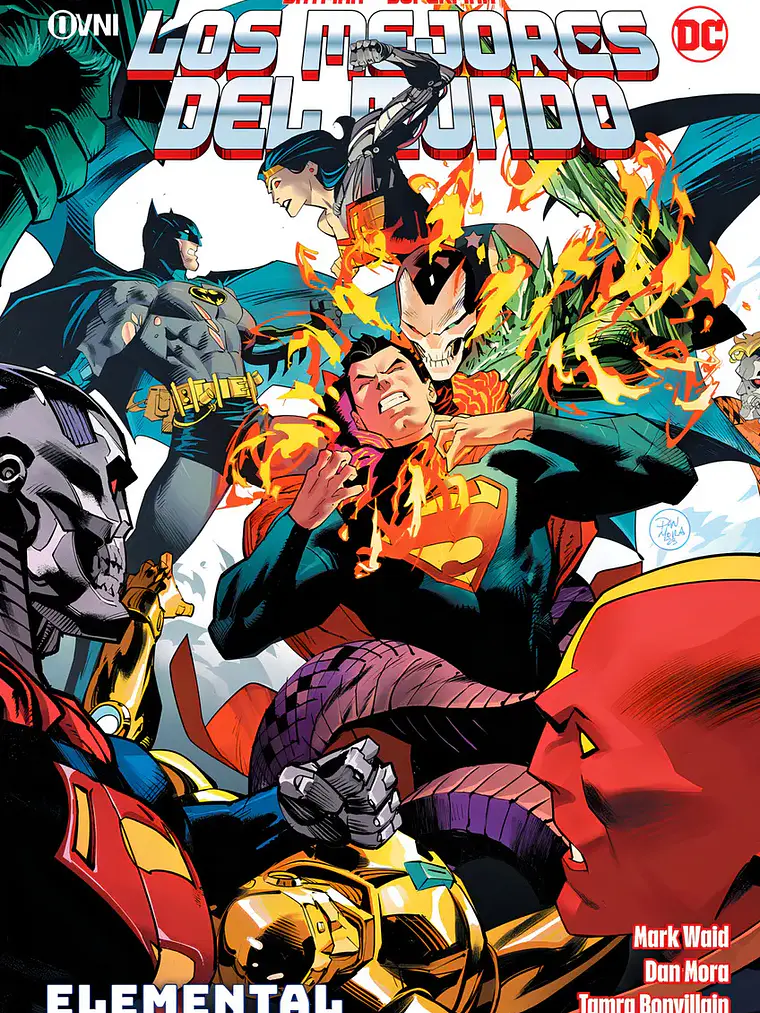 Batman/superman: Los Mejores Del Mundo Vol. 3. De Mark Waid, Editorial Ovni Press, Tapa Blanda, Edición 2024 En Español 1