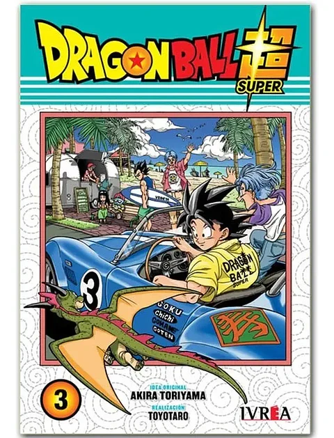 Manga Dragon Ball Super 3 Ivrea Argentina