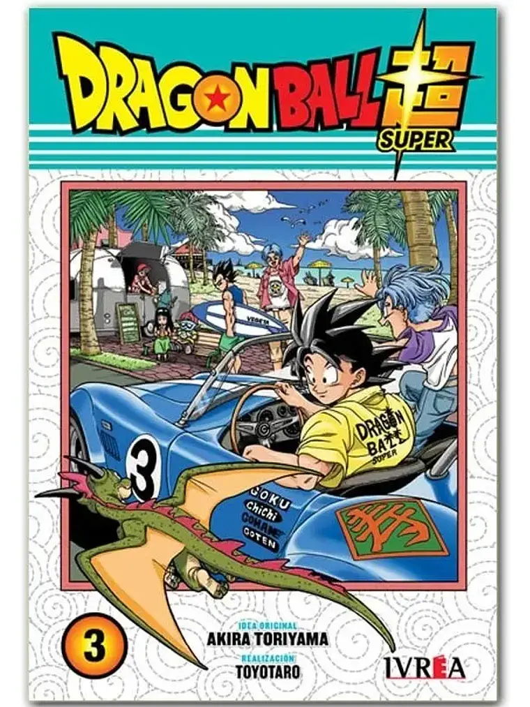 Manga Dragon Ball Super 3 Ivrea Argentina 1