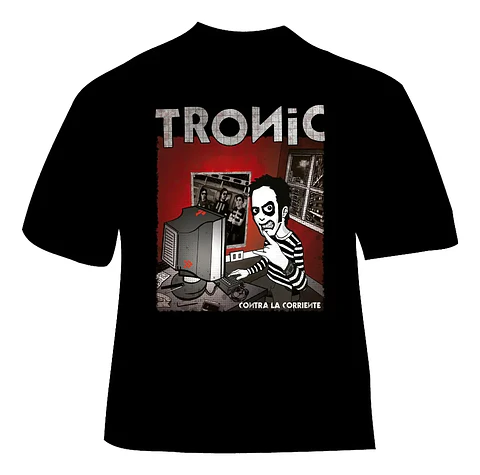 Polera Tronic - Ver 02 - Contra La Corriente