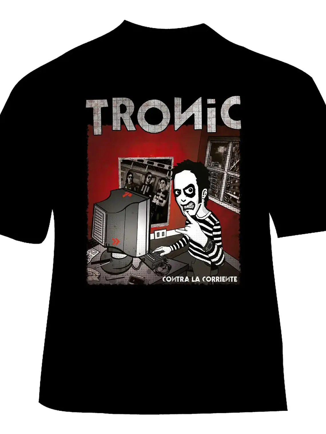 Polera Tronic - Ver 02 - Contra La Corriente 1