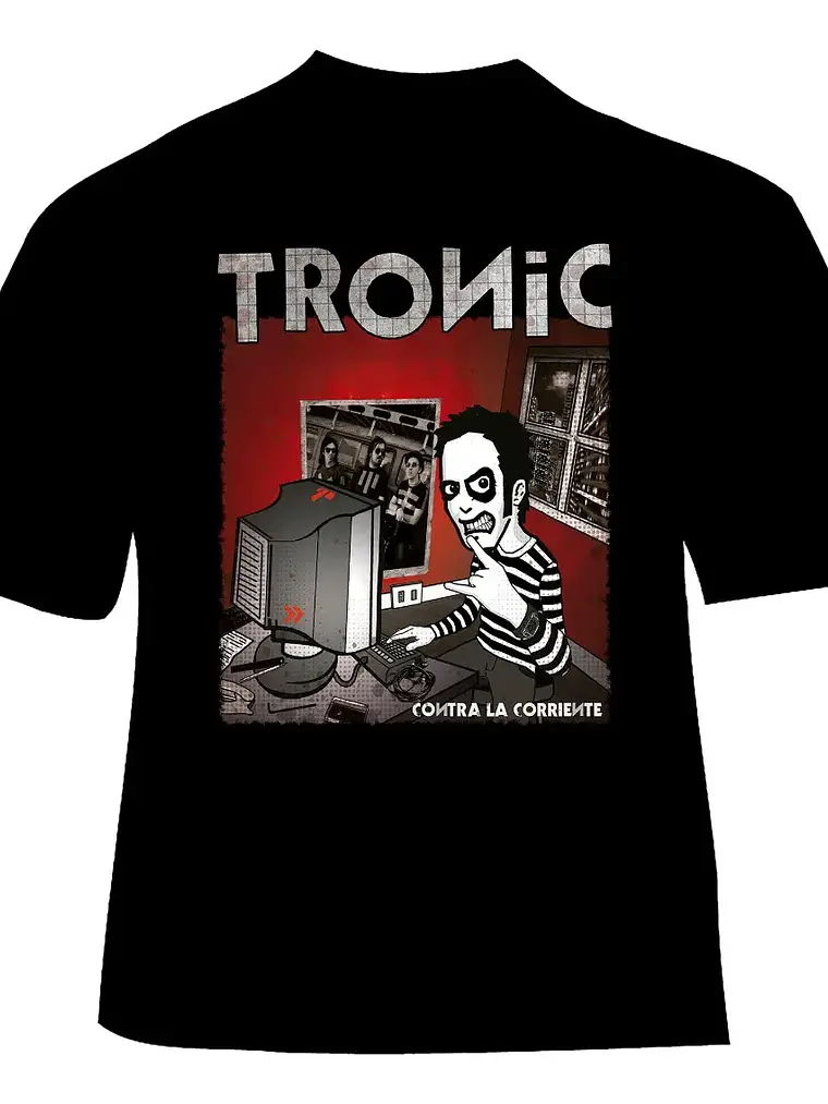 Polera Tronic - Ver 02 - Contra La Corriente 1
