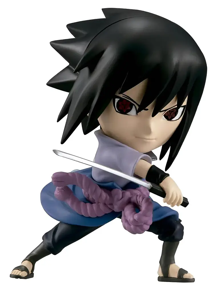 Figura Chibi Masters Sasuke Uchiha Naruto Shippuden 1