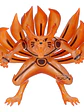 Banpresto Naruto Shippuden Kurama Figure Ver.b 7 - Miniatura 1