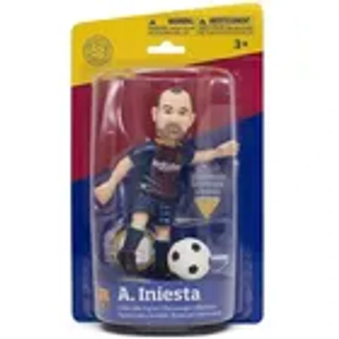 Figura Articulada Coleccionable A. Iniesta 21cm Barcelona Maccabi