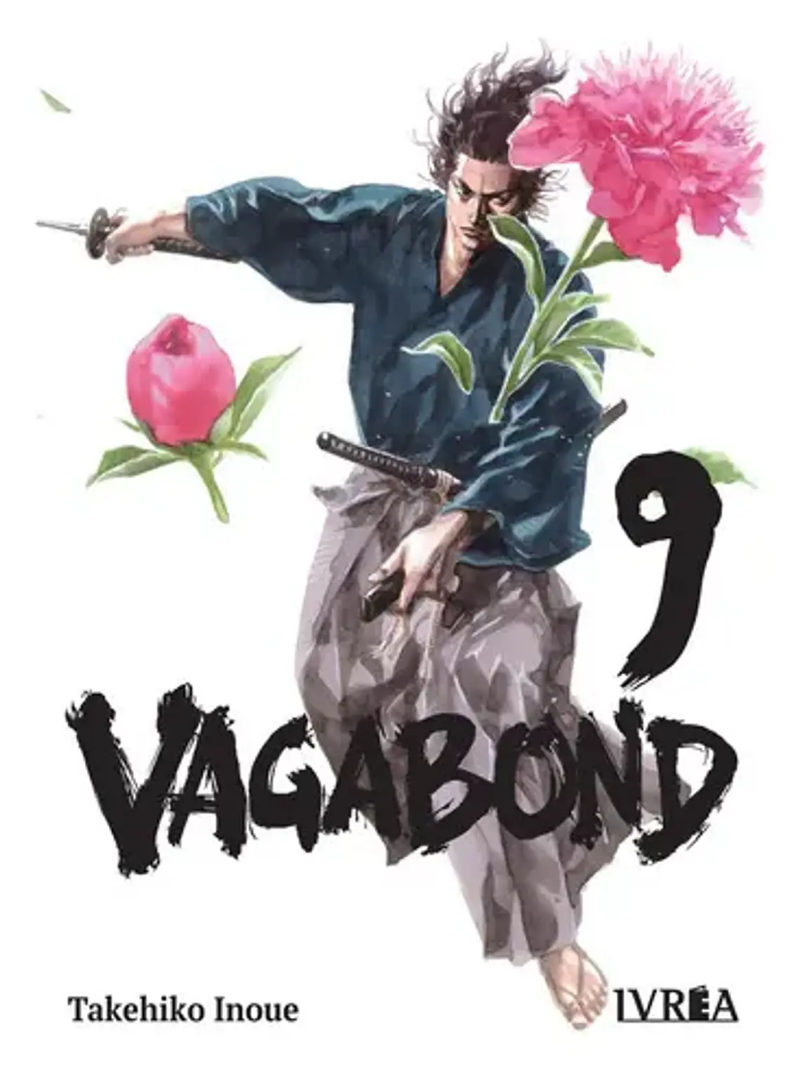 Vagabond #9, De Takehiko Inoue. Serie Vagabond, Vol. 9. Editorial Ivrea, Tapa Blanda, Edición 1 En Español, 2023 1