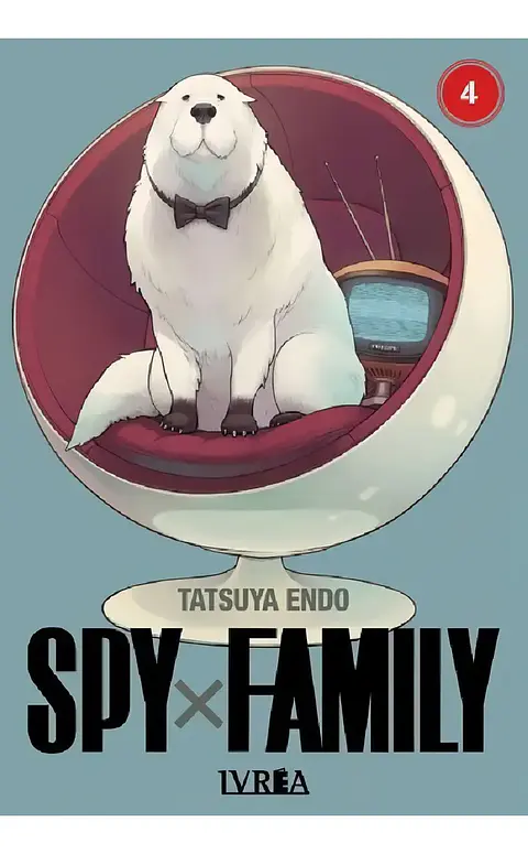 SPY FAMILY 4, de Tatsuya Endo. Spy Family, vol. 4. Editorial Ivrea, tapa blanda en español, 2021