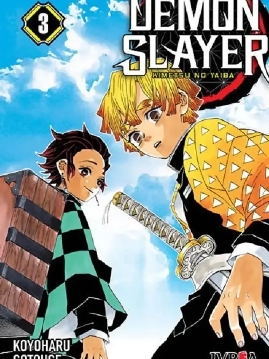 Manga, Demon Slayer: Kimetsu No Yaiba Vol. 3 / Ivrea 1