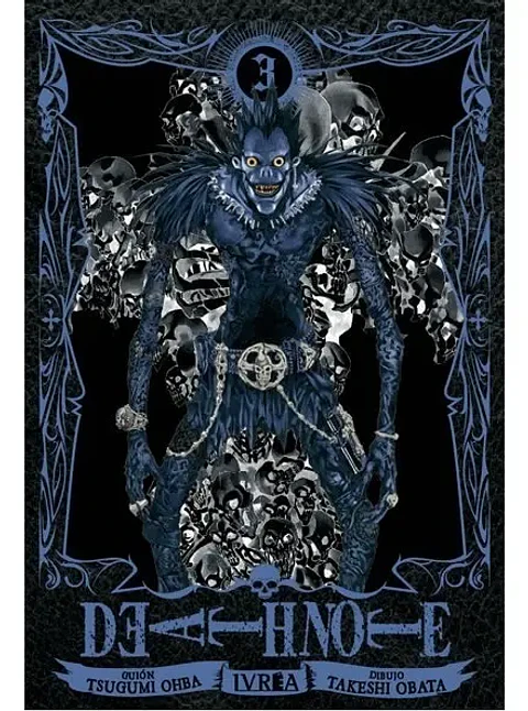 Manga Death Note Vol. 3 Ivrea Argentina