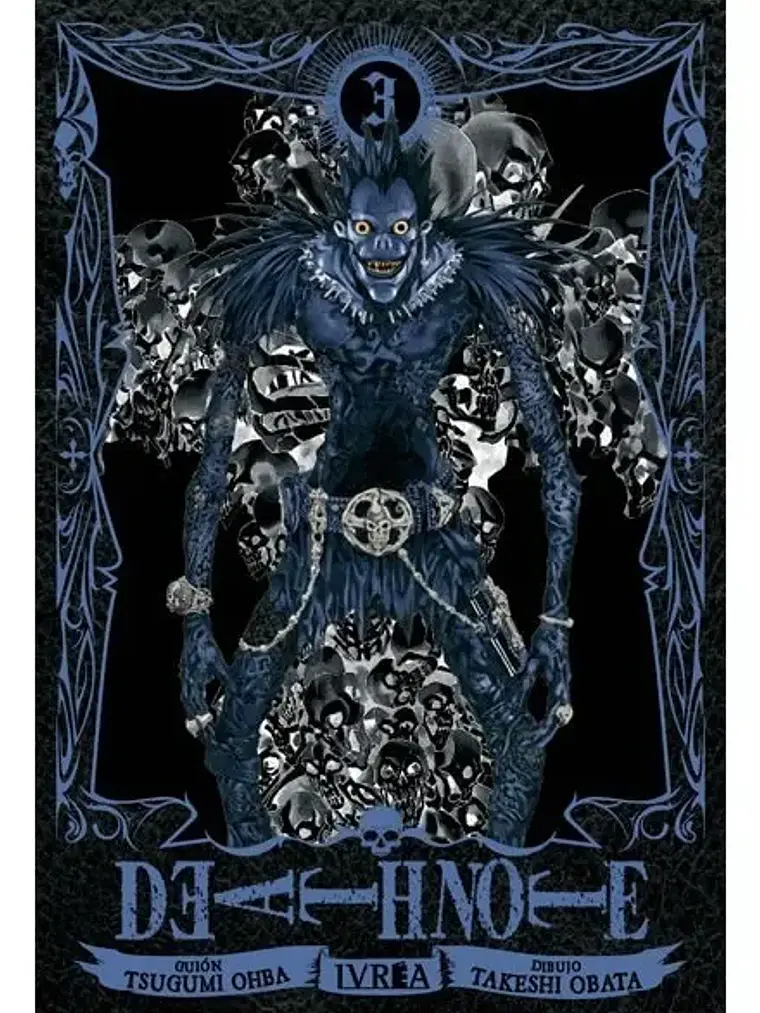 Manga Death Note Vol. 3 Ivrea Argentina 1