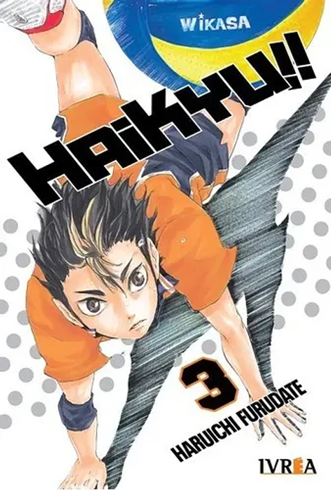 Manga Haikyu!! #03 Ivrea Argentina